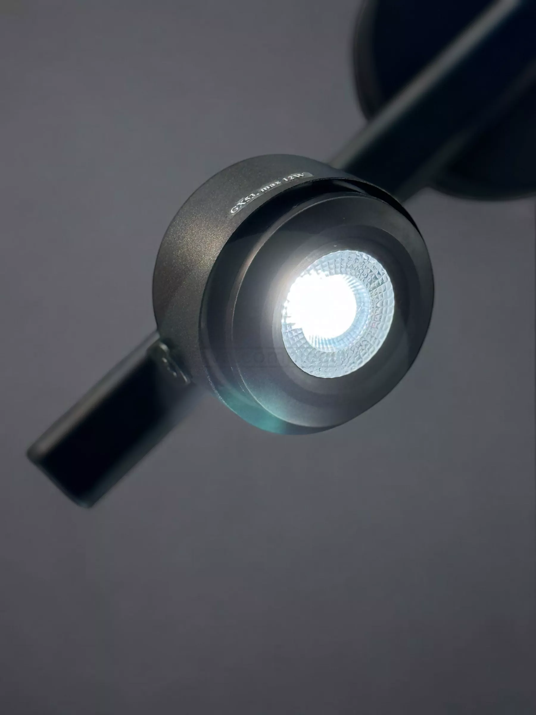 Лампа LED LIGHT SET GX53 lens 60° 12W 4500K чорний купити з